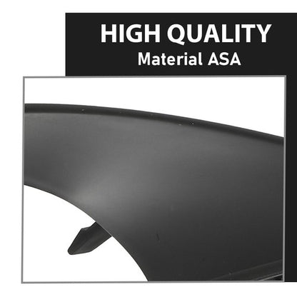 Solid Spare Fit For 2010-2015 Audi Q7 Front Bumper Fog Light Bezel Lamp Cover Left Side