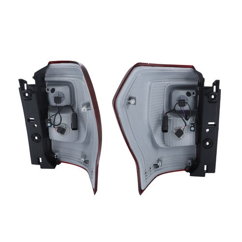Solid Spare Clear&Red Tail Lights For Ford Expedition 2018-2021 Right+Left Side Halogen Type