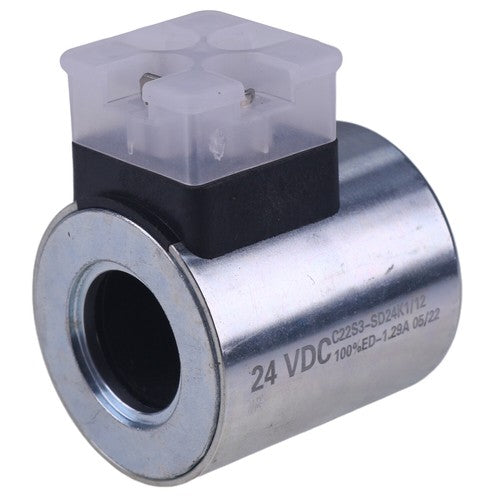Solid Spare Solenoid Valve Coil S1-024000 24VDC for Parker 028000 012000 2.72 1.15 1.29A