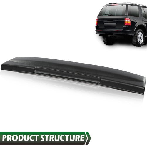 Solid Spare Fit For 02-05 Ford Explorer Rear Tailgate License Plate Shield Handle Bracket