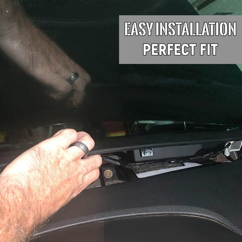 Solid Spare Black Dash Pad Trim Defroster Panel For 2003-2007 Cadillac CTS 2004-2006 05 SRX