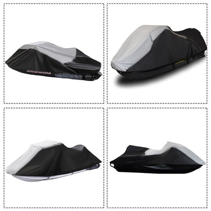 Solid Spare Trailerable 600D Jet Ski Cover Waterproof Marine Grade Heavy Duty Red New