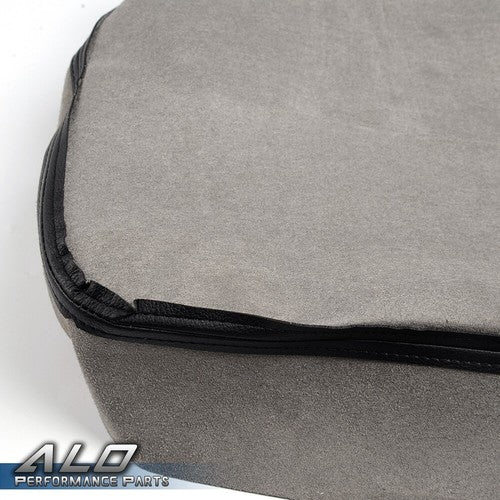 Solid Spare Fit For 02-08 Dodge Ram Leather Armrest Center Console Lid Cover Black