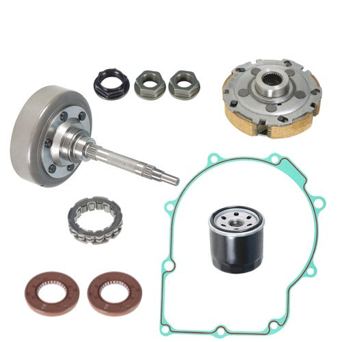Solid Spare Wet Clutch Shoe Kit Gasket One Way Filter for HiSUN UTV500 700 Massimo Menards