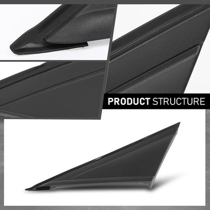 Solid Spare Fit For 2012-2018 Ford Focus Window Molding Fender Corner Molding Left Side