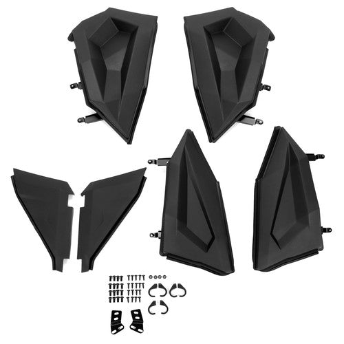 Solid Spare Black Lower Door Inserts For Polaris RZR XP 4 1000/XP 4 Turbo 2014-2023 #2879942