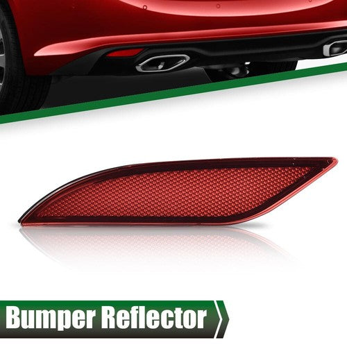 Solid Spare Fit For 2016-2022 Chevrolet Malibu Rear Bumper Reflector Left Driver Side Red