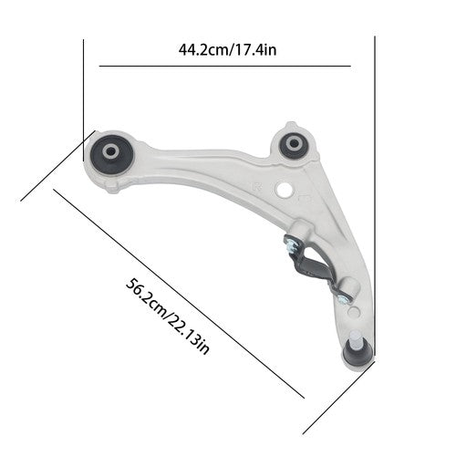 Solid Spare For Nissan Altima 07-2013 Front Lower Right Control Arm w/ Ball Joint K620196