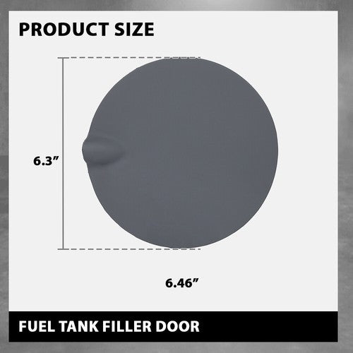 Solid Spare Fit For 2012-2018 Ford Focus Fuel Tank Filler Door Cap Cover BM5Z-54405A26-A