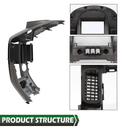 Solid Spare New Fit For Nissan Titan Armada Center Dash Console Instrument Bezel w/o Speaker