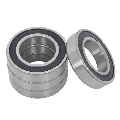 Solid Spare 10Pcs 6007-2RS Bearings 35×62×14mm Double Rubber Seals Deep Groove Ball Bearing