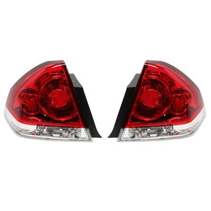 Solid Spare For Chevy Impala 2006-2013 Rear Tail Lights Brake Lamps Replacement Pair 06-13
