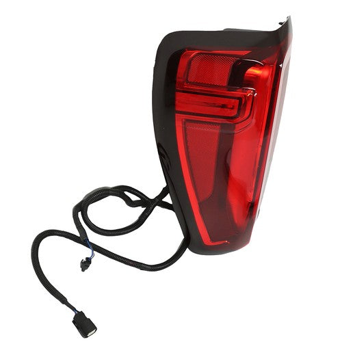 Solid Spare Left Side Red Lens Tail Light LED For GMC Sierra 2019 2020 2021 2022 Driver