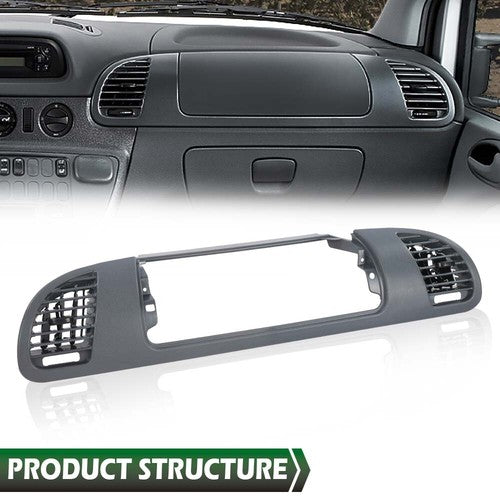 Solid Spare Fit For 02-06 Dodge Sprinter RH Passenger Side Dash Panel Bezel With A/C Nozzle