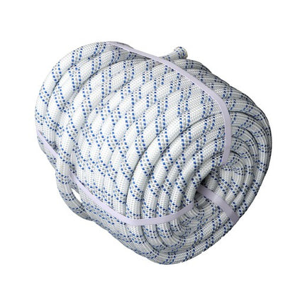 Solid Spare 1/2"&3/4" x120' Double Braided Polyester Rope 3200 Lbs Breaking Strength Rigging