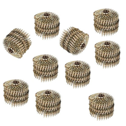 Solid Spare 0.12 * 7 / 8 inch, 3600 full round head roof nails, 15 degree inclined coil