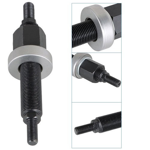 Solid Spare Black Harmonic Balancer Installation Steel Tool Fit For Small Block Chevy