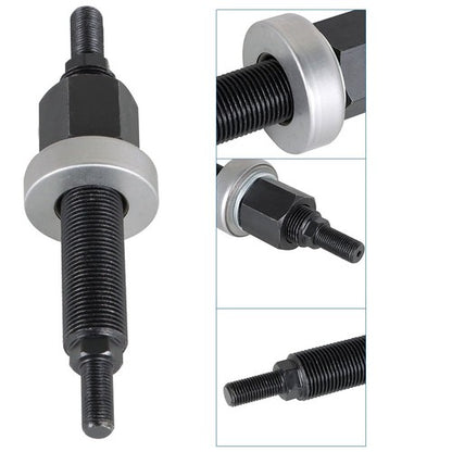 Solid Spare Black Harmonic Balancer Installation Steel Tool Fit For Small Block Chevy