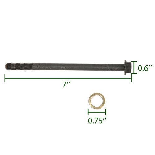 Solid Spare Cylinder Head Bolts (Six)For Polaris Ranger General RZR 900 1000 7519123 7520978