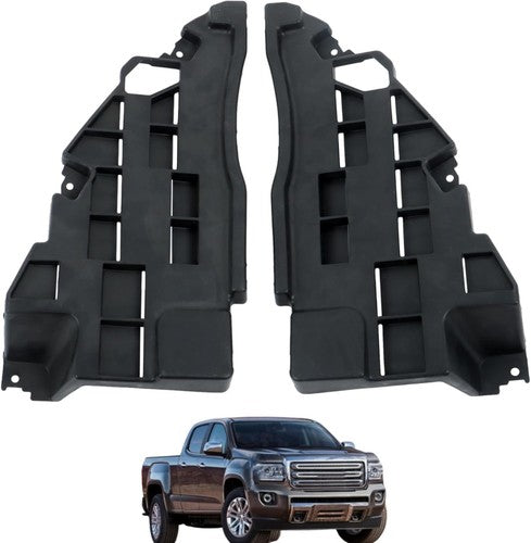 Bumper Trim Set For 2015-2020 Chevrolet Colorado Front Left and Right Primed