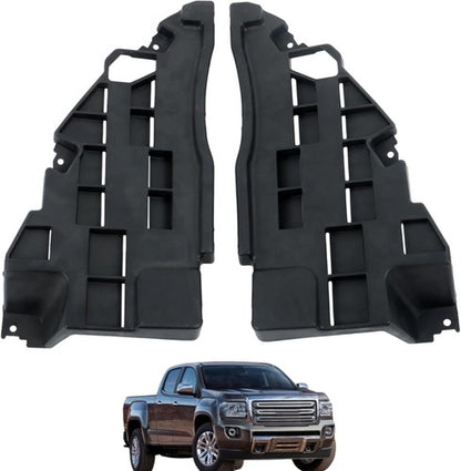 Bumper Trim Set For 2015-2020 Chevrolet Colorado Front Left and Right Primed