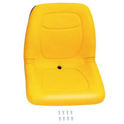 Solid Spare 1 Pack Yellow Seat For John Deere 4X2 4X4 Gator XUV 620i 850D PU #VG11696