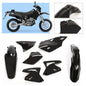 Solid Spare Black Plastic Fairing Bodywork Kit For Suzuki DRZ 400 DRZ400E DRZ400ES