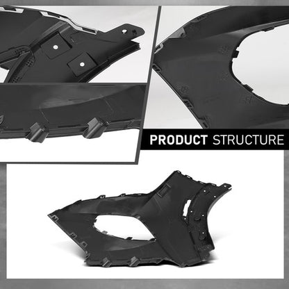 Solid Spare Front Upper Bumper Cover Right Side Fit For 2021 2022 2023 Chevy Trailblazer