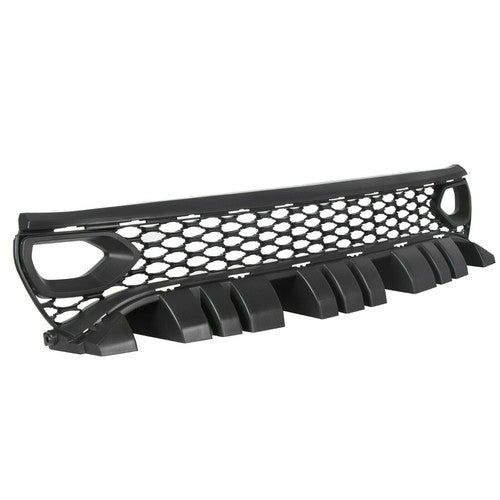 Solid Spare Front Upper Grille Grill With 2 Side Bezels FOR 2015-2023 Dodge Charger SRT GT