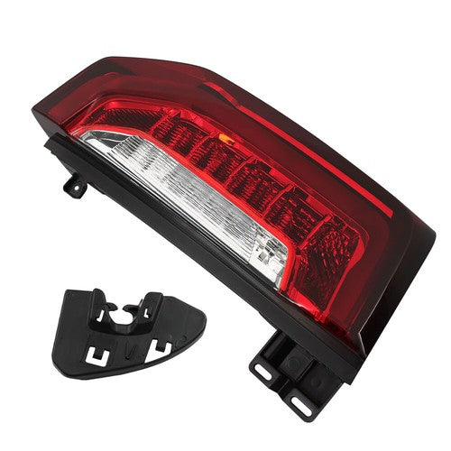 Solid Spare Outer Right RH Side Black Tail Light Assembly Fit For GMC Yukon 2021-2024 Rear