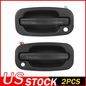 Exterior Door Handles Front Left+Right Fit 1999-2007 Chevy Silverado GMC Sierra