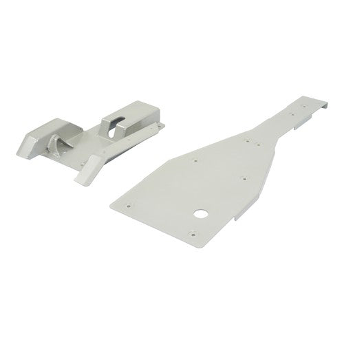 Solid Spare Full Chassis Glide & Swingarm Skid Plate For Yamaha Raptor 660 660R Rocker Guard