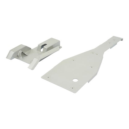 Solid Spare Full Chassis Glide & Swingarm Skid Plate For Yamaha Raptor 660 660R Rocker Guard