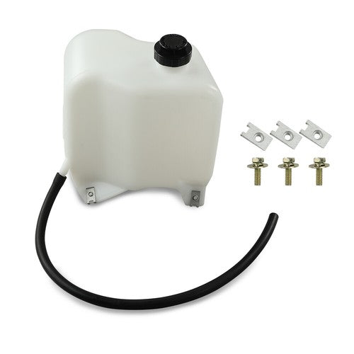 Solid Spare Fit For 1981-87 Chevy GMC GM Truck Coolant Bottle & Cap W/Mounting Hardware&Hose
