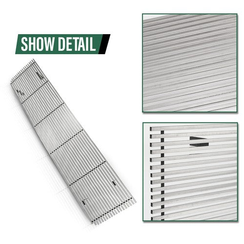 Solid Spare Fit For 73-80 Chevy GMC Blazer C/K Pickup Suburban Silver Billet Grille Insert