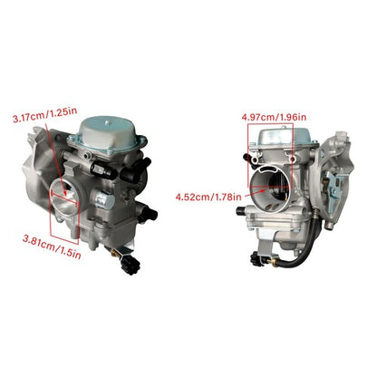 Solid Spare For Kawasaki KEF300A 1995-2000 KEF300B 2000-2003 Carburetor Kit