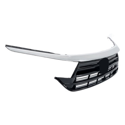 Solid Spare Front Grille Grill With Chrome Trim Replacement For Honda Odyssey 2021 2022 2023