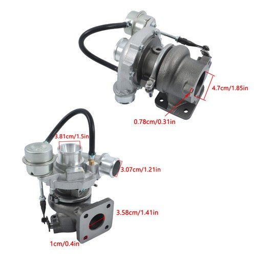 Solid Spare 7030304 150105-00044D Turbo For Bobcat Doosan D24 Engine Garret