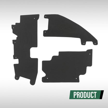 Solid Spare Fit For 09-14 Ford F-150 & Raptor Radiator Grille Air Deflector Set w/ Fasteners