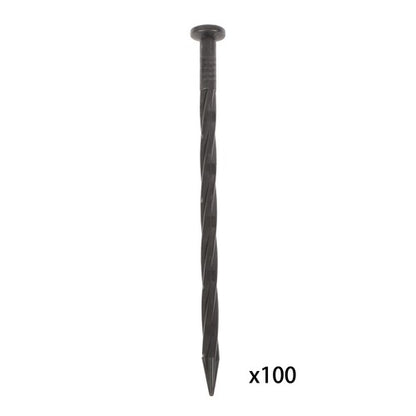 Solid Spare 80ft Landscape Edging with 100 Spikes Garden Edging for Lawn 2 Inch Tall