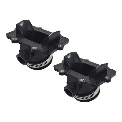 Solid Spare 2X Carb Intake Manifold Boots 420867880 For Ski-Doo Deluxe MXZ 600 420867882