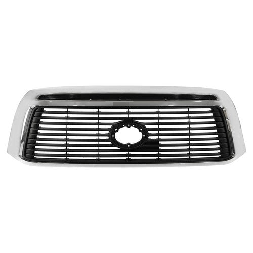 Chrome Front Bumper Upper Grille Grill For 2010-2013 Toyota Tundra 53100-0C240
