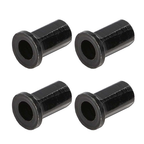 Solid Spare Fit For 07-13 Chevy Silverado GMC Sierra Black Tailgate Cover Cap Nuts 4pcs