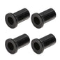 Solid Spare Fit For 07-13 Chevy Silverado GMC Sierra Black Tailgate Cover Cap Nuts 4pcs
