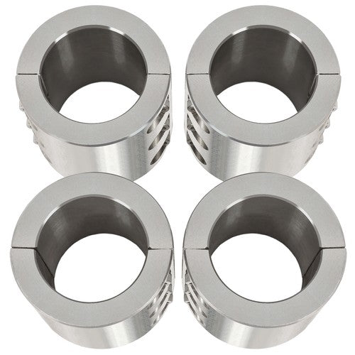 Solid Spare Universal 4Pcs 2" Inch OD Size Tube Clamps Roll Cage Mount Cage Long