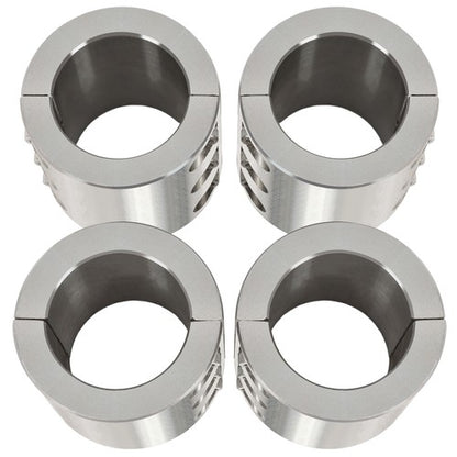 Solid Spare Universal 4Pcs 2" Inch OD Size Tube Clamps Roll Cage Mount Cage Long