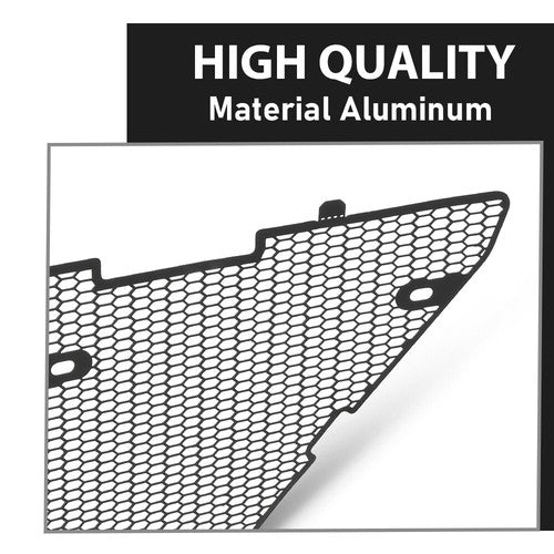 Solid Spare Fit For 2020-2025 Corvette C8 Aluminium Radiator Mesh Grill Grille Guards Covers
