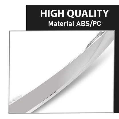 Solid Spare Fit For 2011-2014 Audi A8 Quattro Rear Bumper Silver Trim 4H08074432ZZ AU1144100