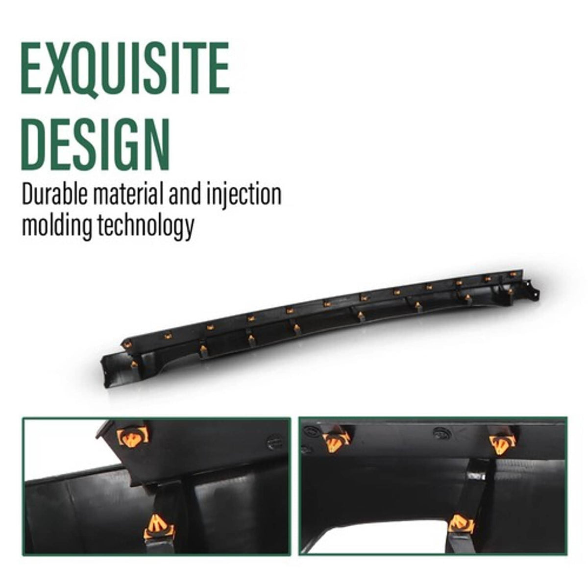 Solid Spare Fit For 2014-2022 Jeep Cherokee Skirt Rocker Molding Panel Right Passenger Side