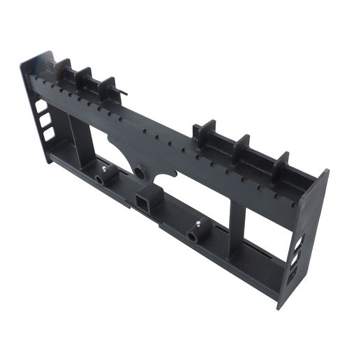 Solid Spare Heavy-Duty Pallet Fork Frame W Receiver Hitch & Spear Sleeves Skid Steer 4000lb